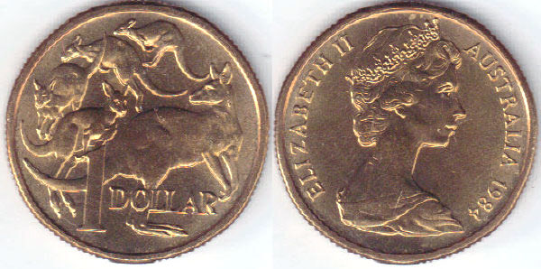 1984 Australia $1 (Unc) A000597